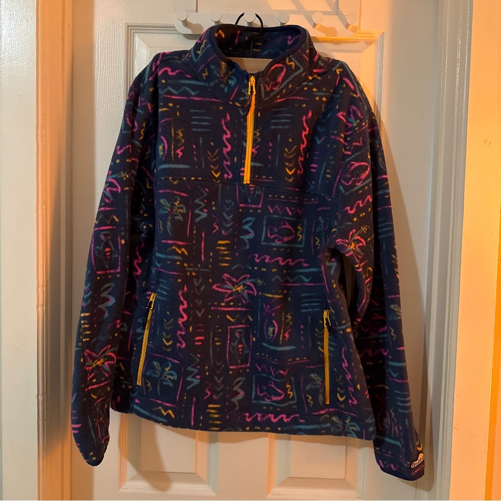 Chubbies Blue And Pink Patterned Jacket - image 1